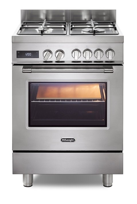 Комбинированная газовая плита De'Longhi PRO 66 MXL PZ